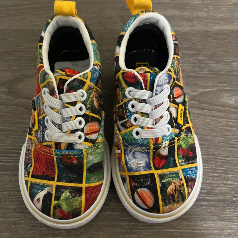 National Geographic Vans Toddler size 6